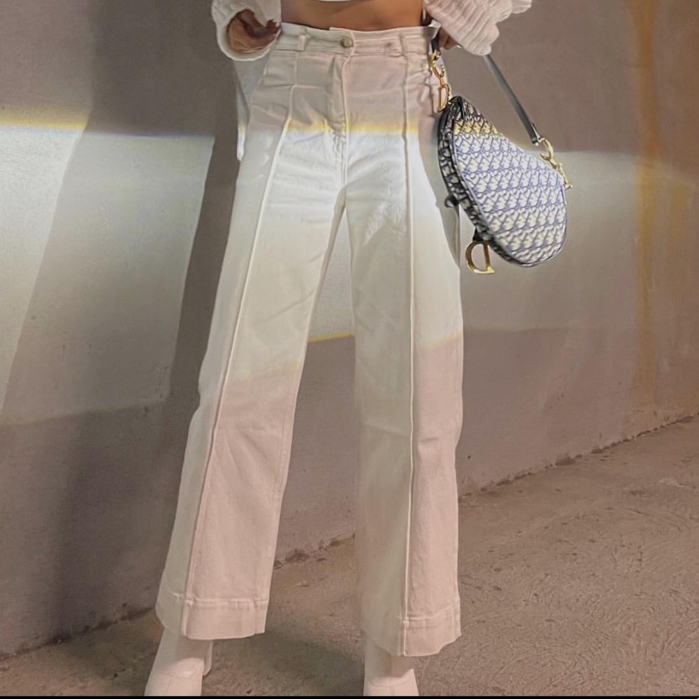 Wide Leg Pintuck Pants